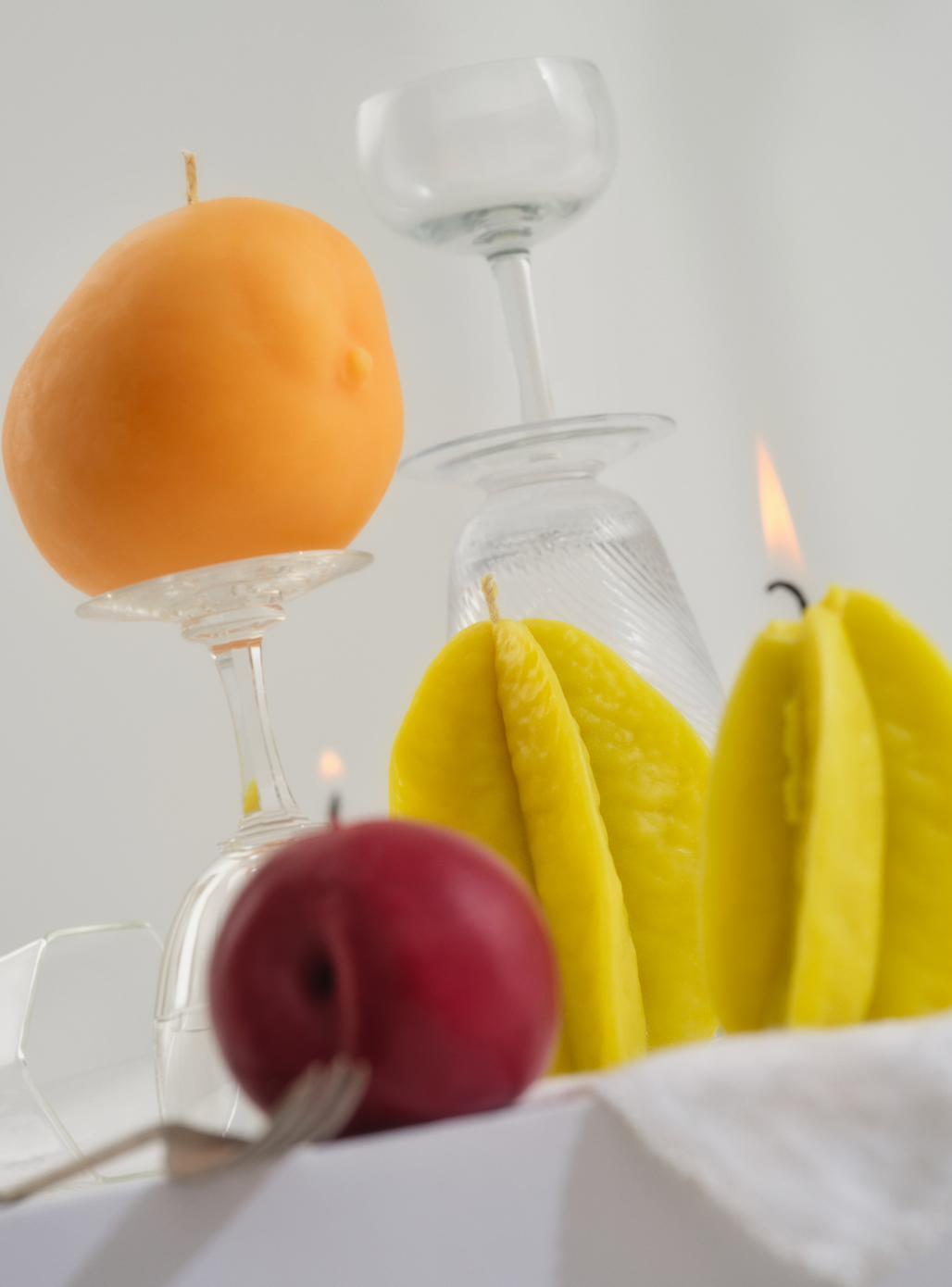Starfruit Candles ~ Set of 2