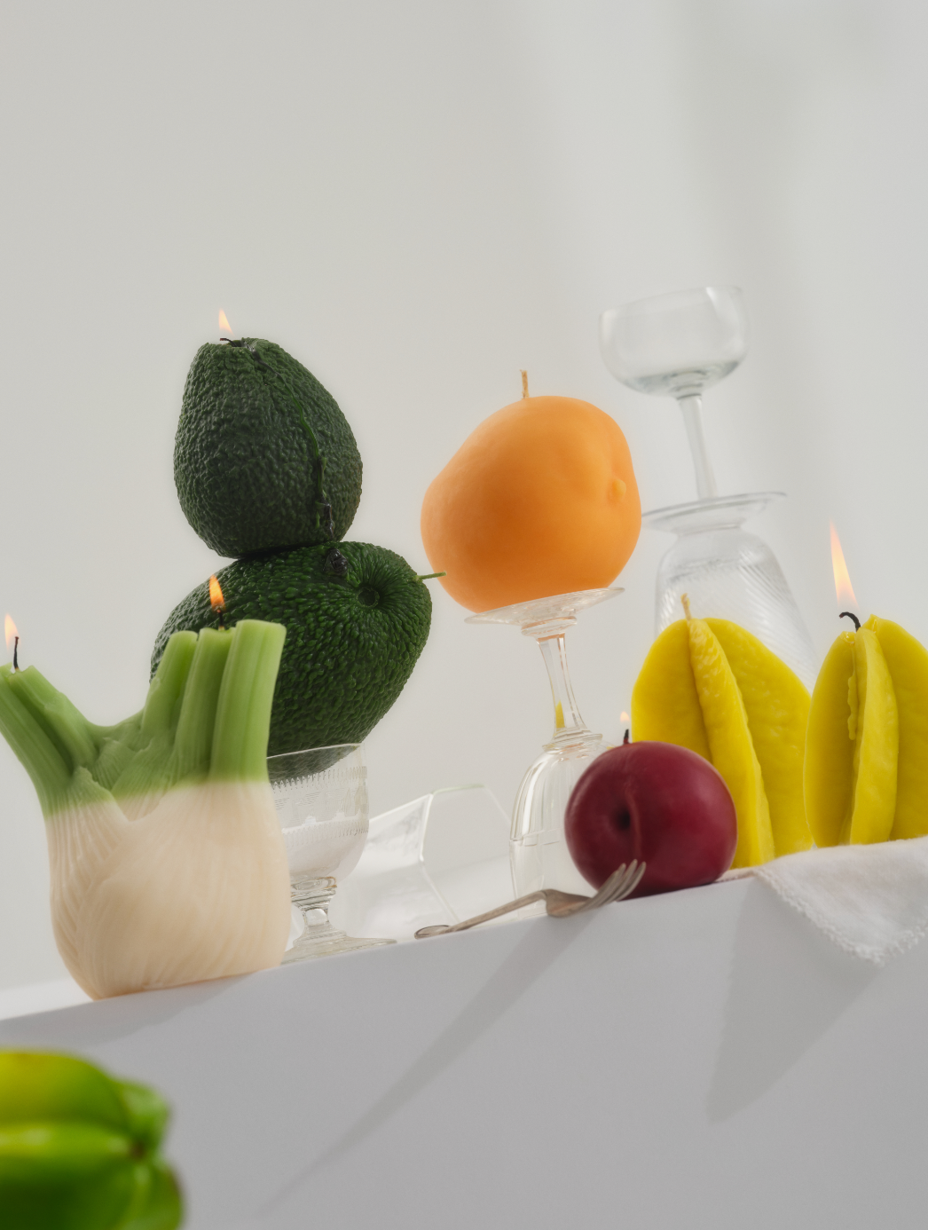 Small Avocado Candle