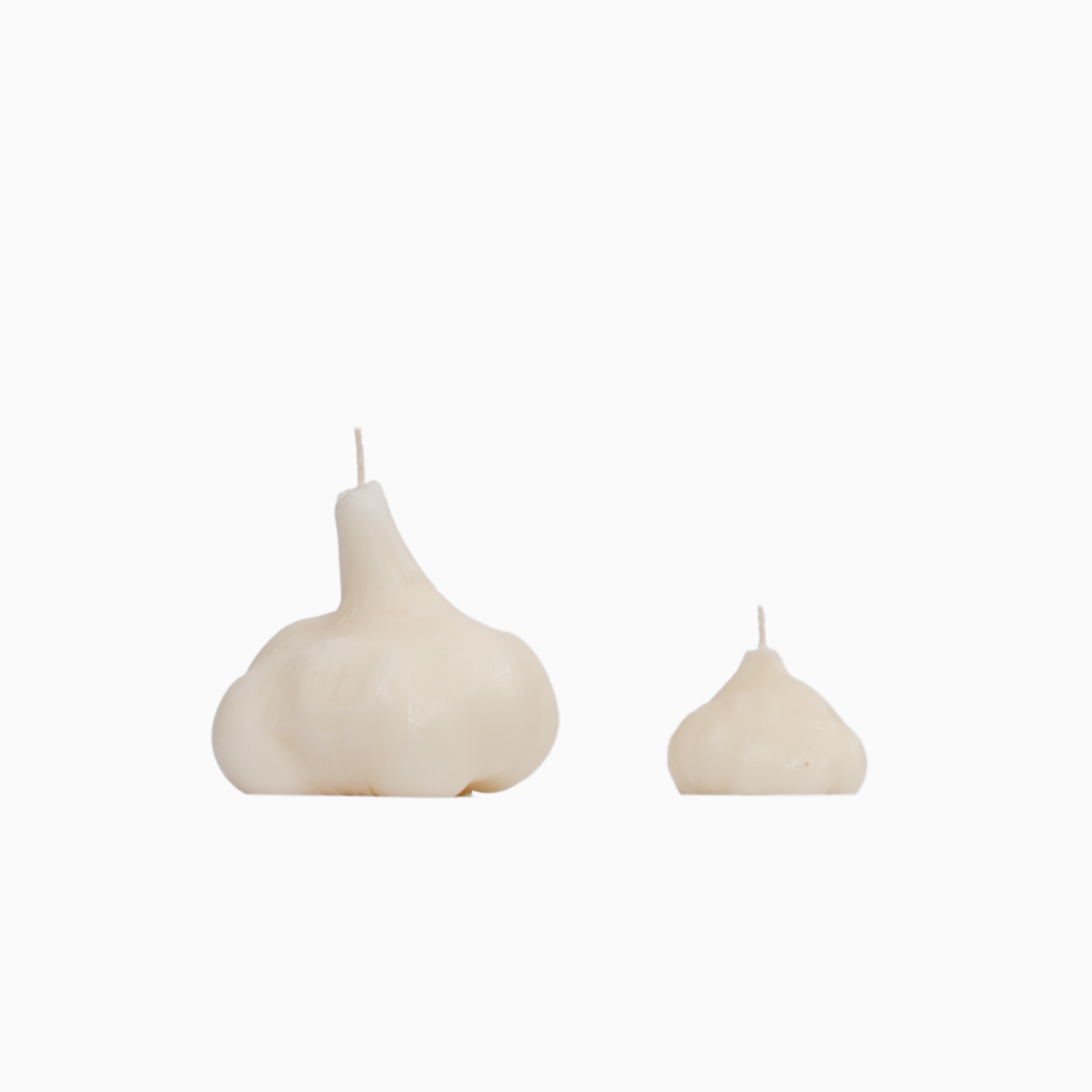 Garlic Candle Duo