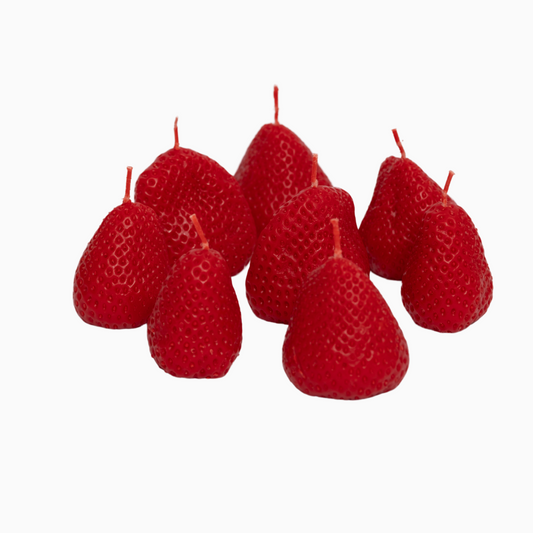 Strawberry Candle Punnet