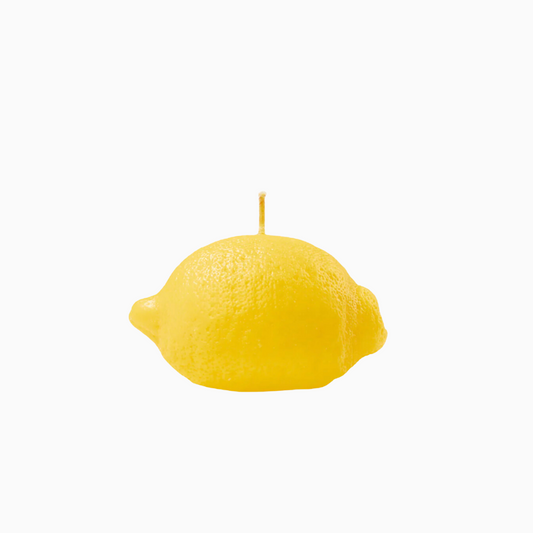 Scented Lemon Candle