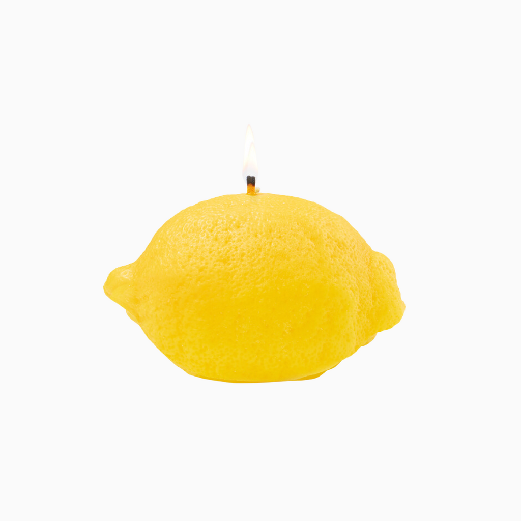 Scented Lemon Candle