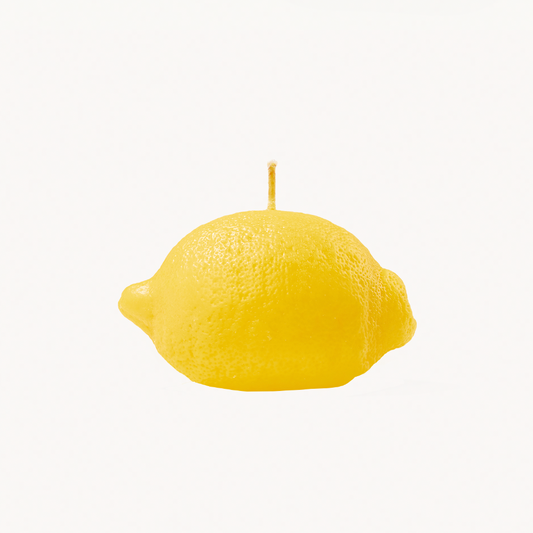 Scented Lemon Candle