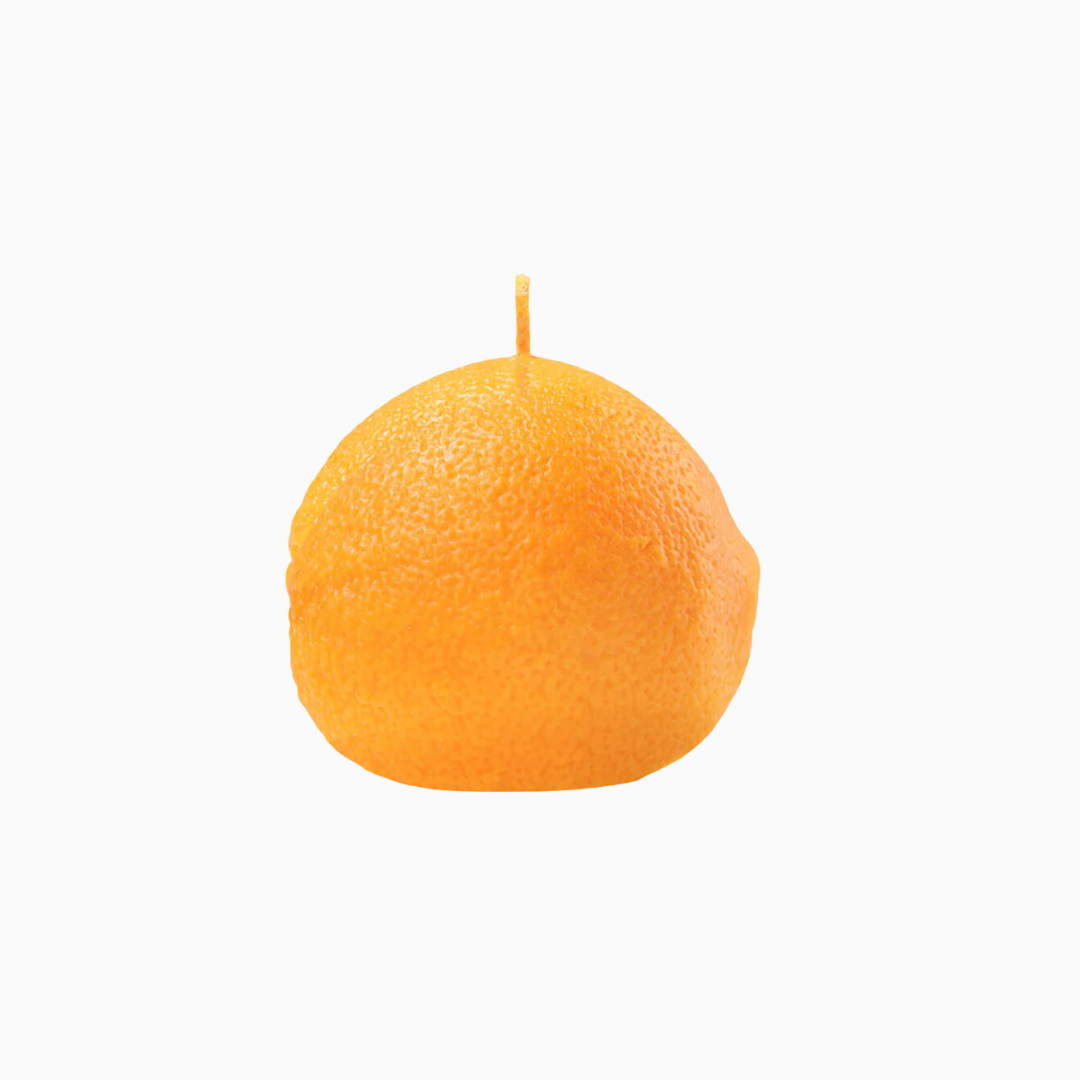 Scented Orange Candle